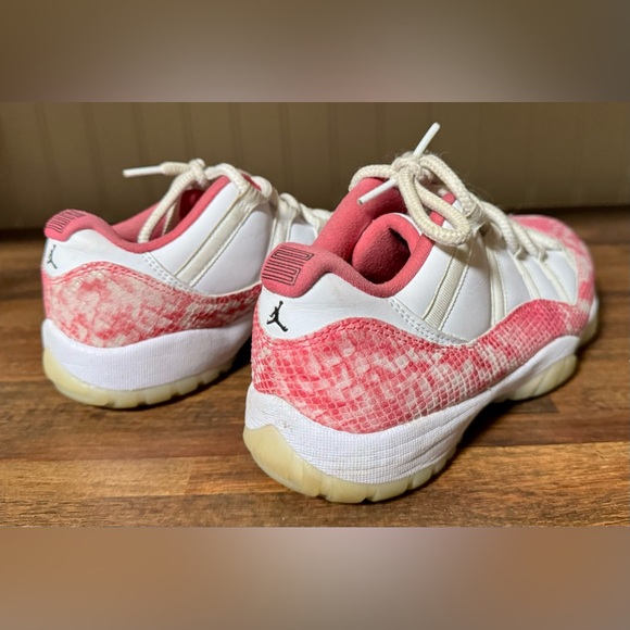 Jordan 11 Retro Low Pink Snakeskin Women’s Size 9.5 - Picture 7 of 15